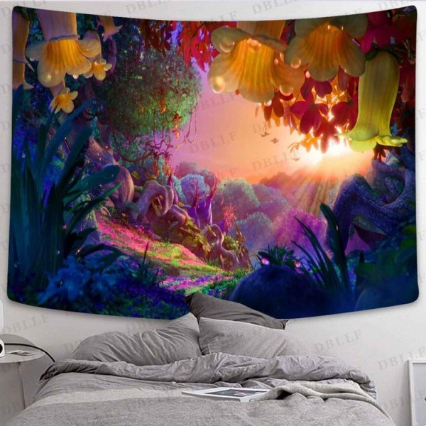 Flower - Printed Tapestry