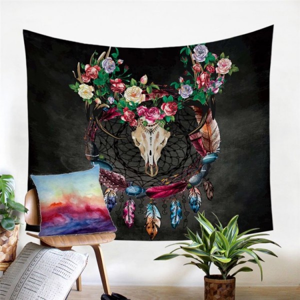 Boho Dreamcatcher - Printed Tapestry
