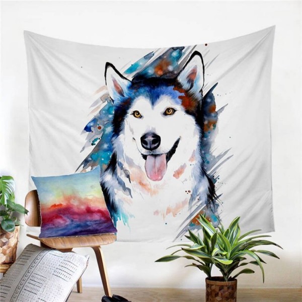 Husky - Printed Tapestry