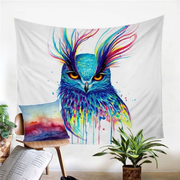 Into the Blue - Printed Tapestry