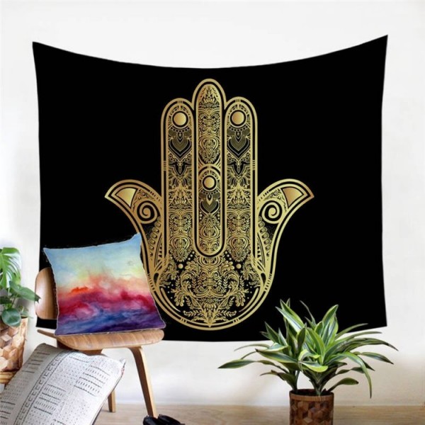 Hamsa Hand - Printed Tapestry