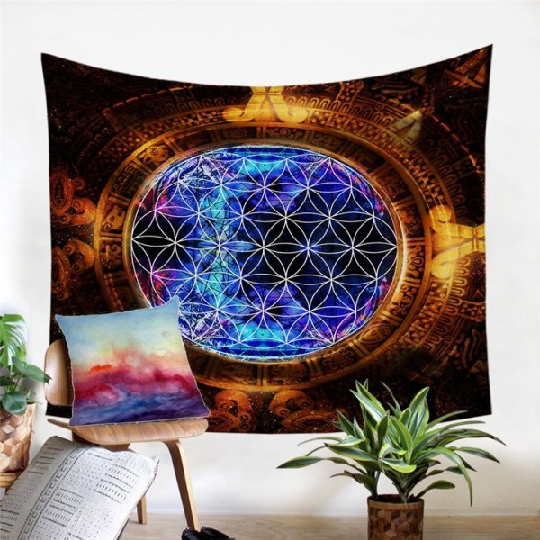 Flower of Life - Printed Tapestry