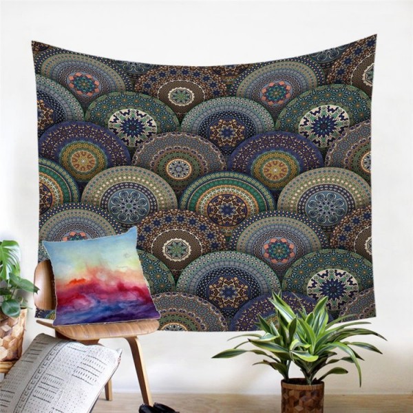 Mandala - Printed Tapestry