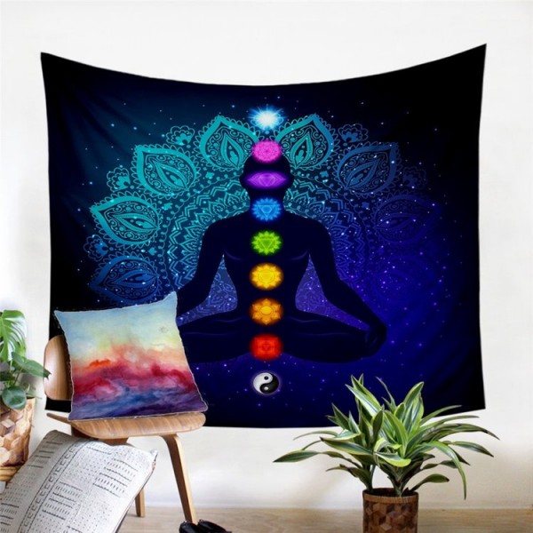 Hippie Chakra - Printed Tapestry
