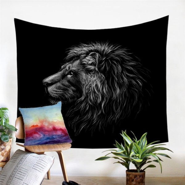 Lion - Printed Tapestry
