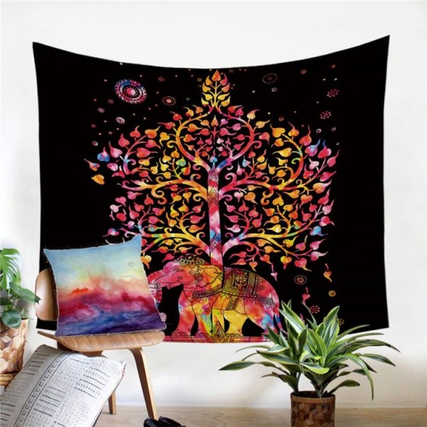 Elephant - Printed Tapestry