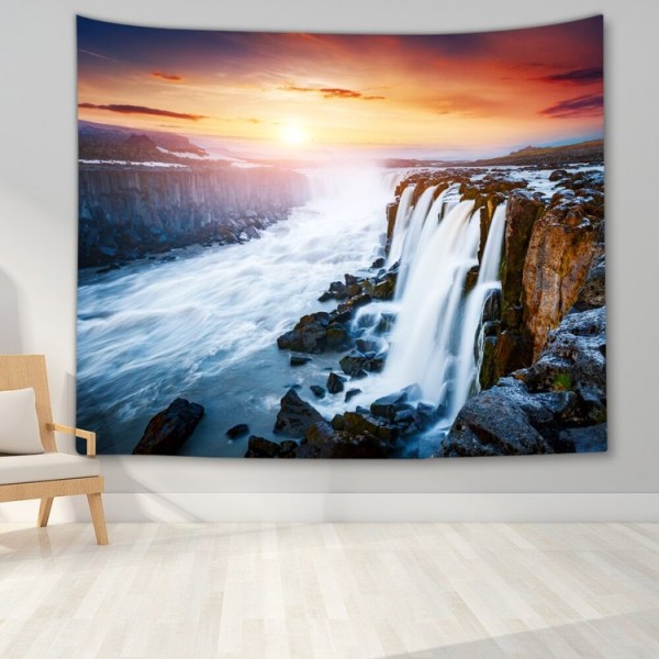 Misty Forest - Printed Tapestry