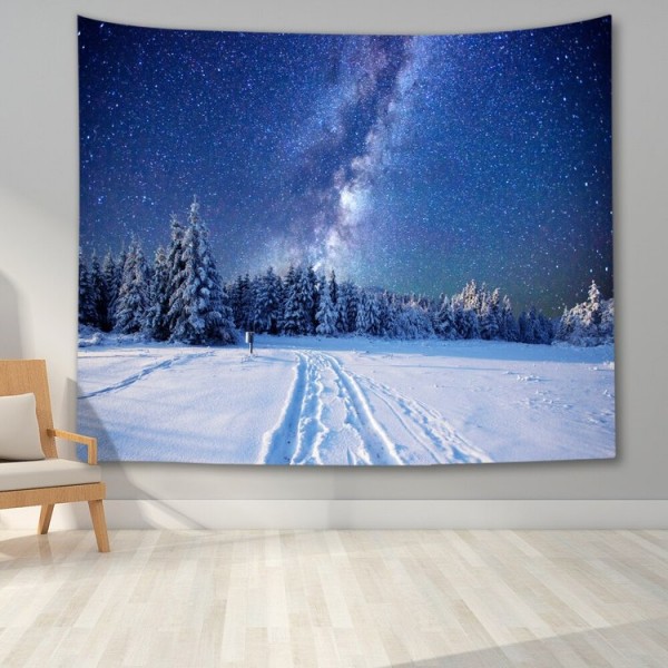 Misty Forest - Printed Tapestry