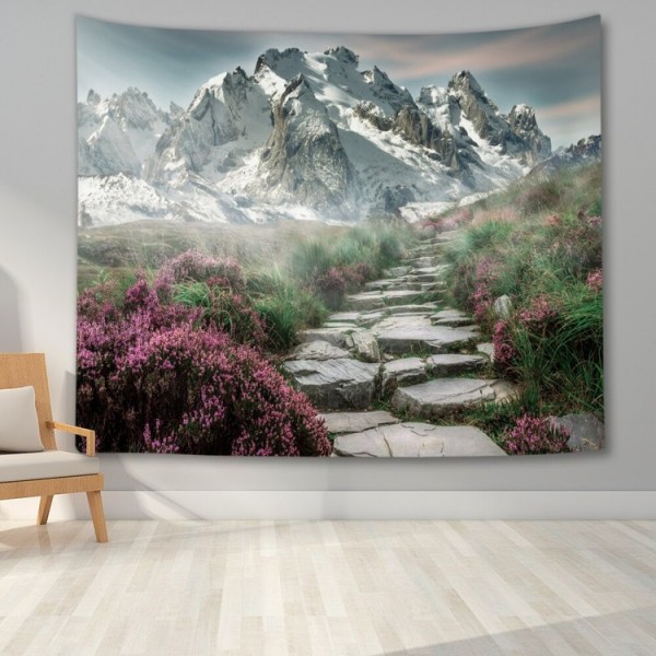 Misty Forest - Printed Tapestry