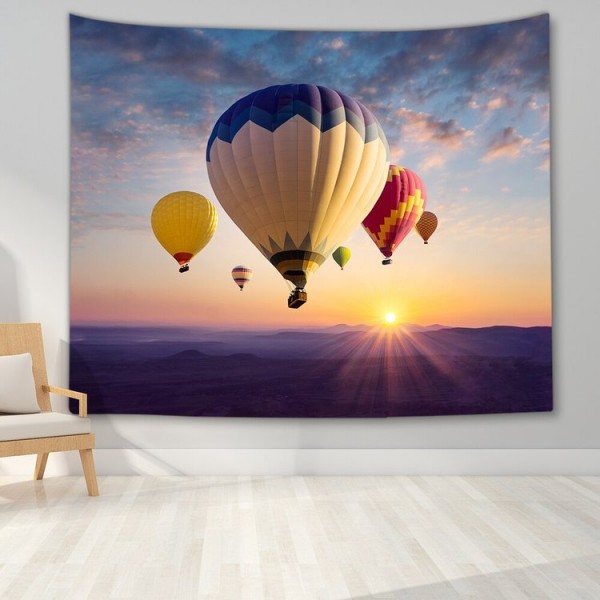 Night Nature Landscap - Printed Tapestry