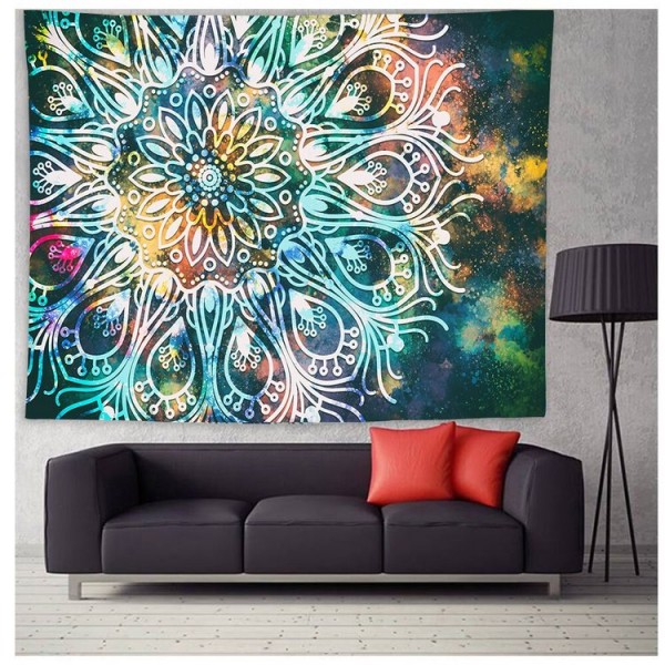 Flower Mandala - Printed Tapestry