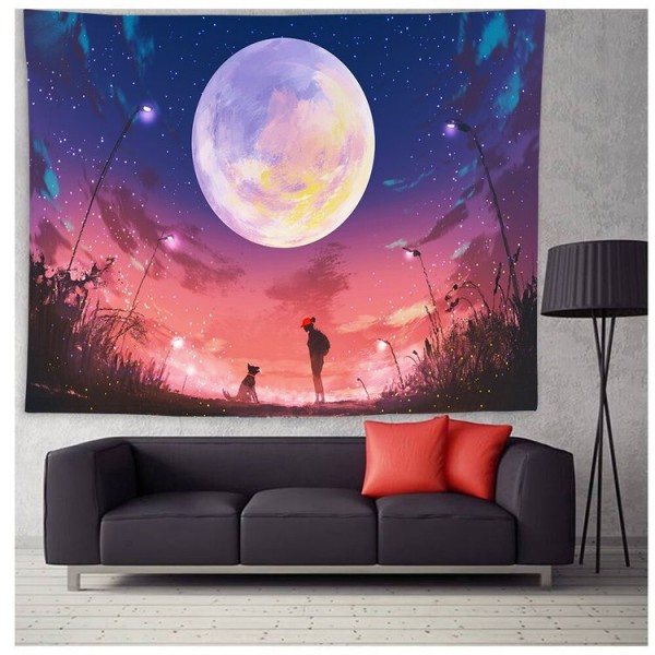 Moonlight - Printed Tapestry