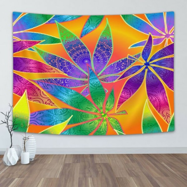 Leaves - Printed Tapestry