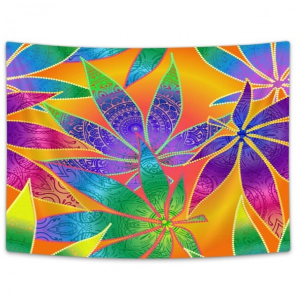 Leaves - Printed Tapestry