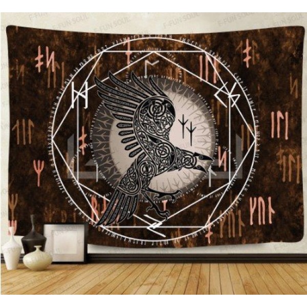 Owl - Printed Tapestry