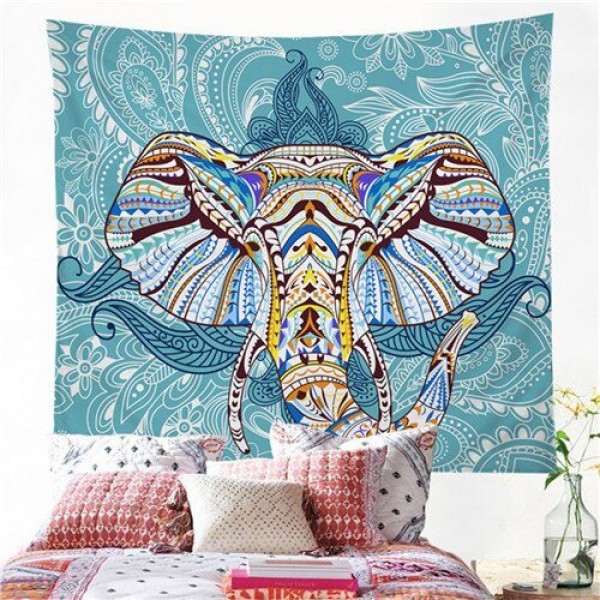 Elephant - Printed Tapestry