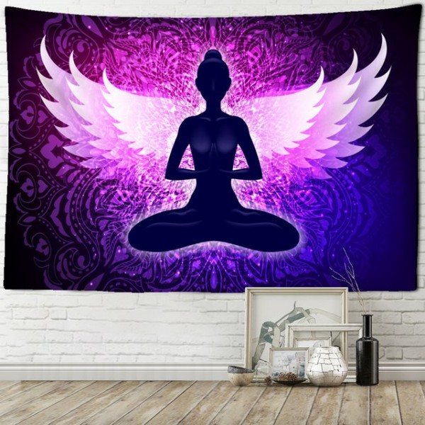 Meditator- Printed Tapestry