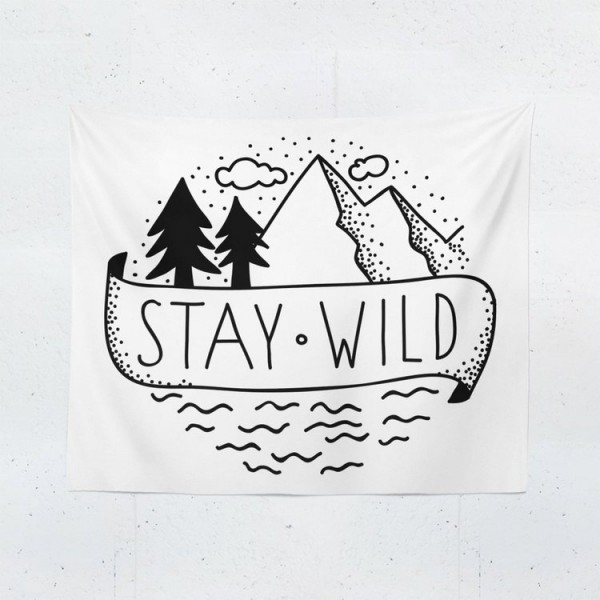Letter - Printed Tapestry