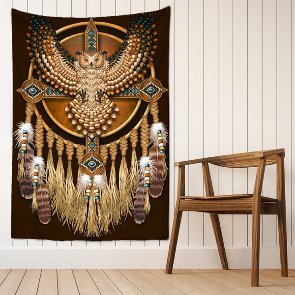 Owl - Printed Tapestry
