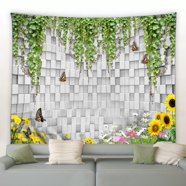 Garden Background - Printed Tapestry