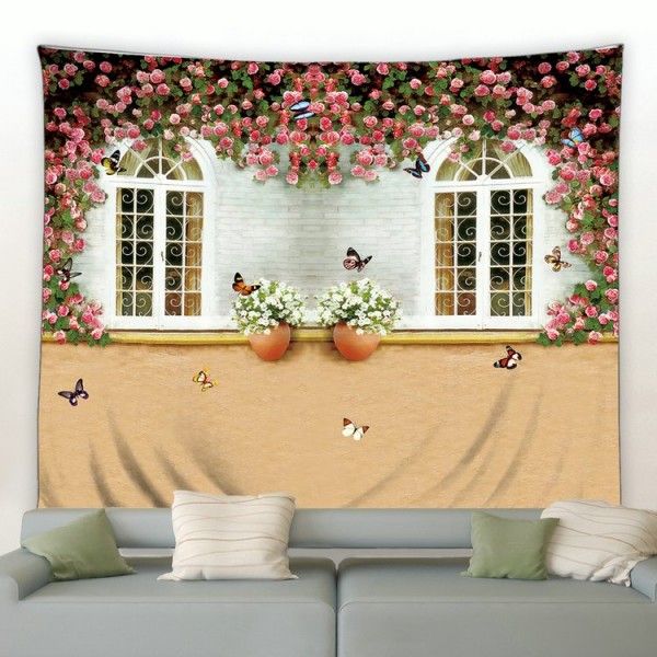 Garden Background - Printed Tapestry