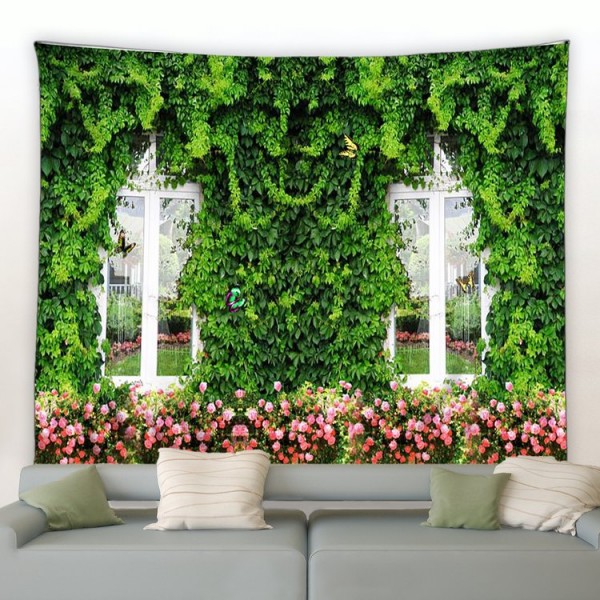 Garden Background - Printed Tapestry