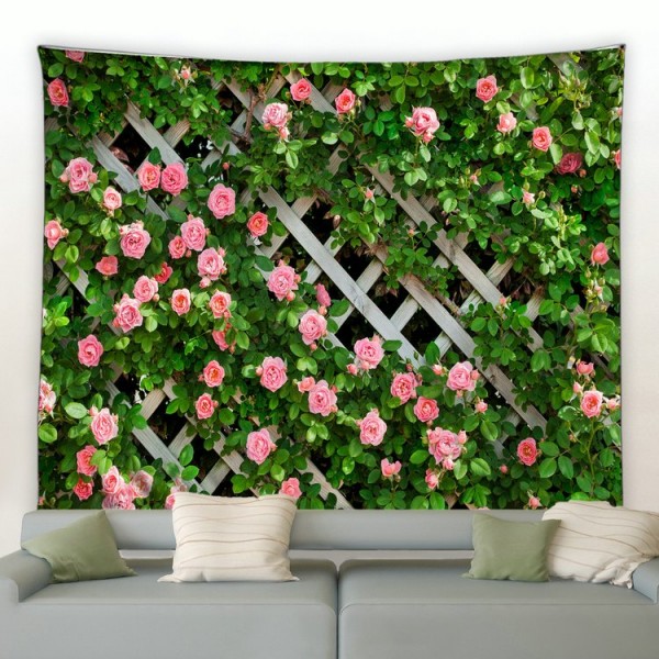 Garden Background - Printed Tapestry