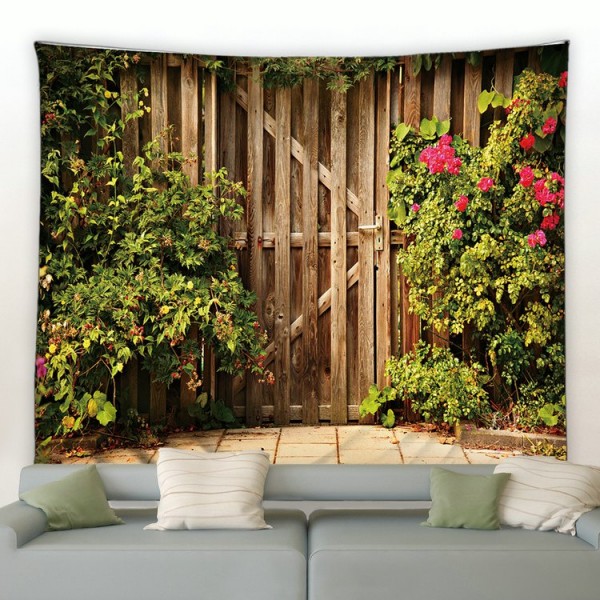 Garden Background - Printed Tapestry