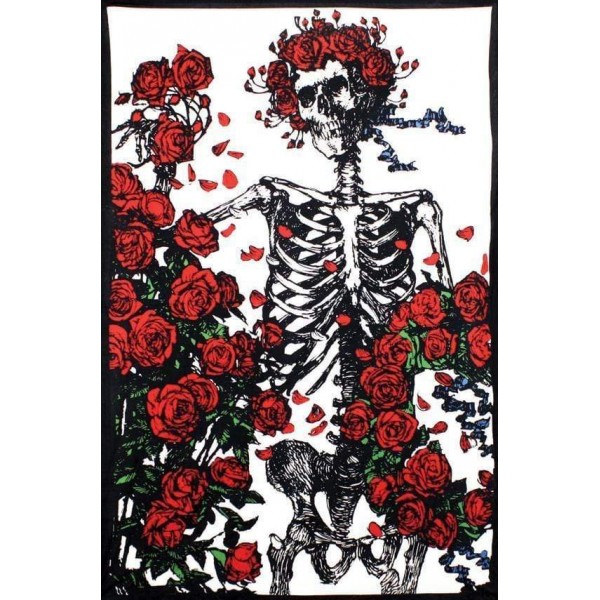 Skull - Printed Tapestry