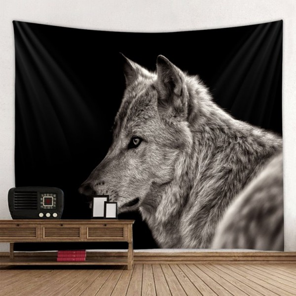 Wolf - Printed Tapestry