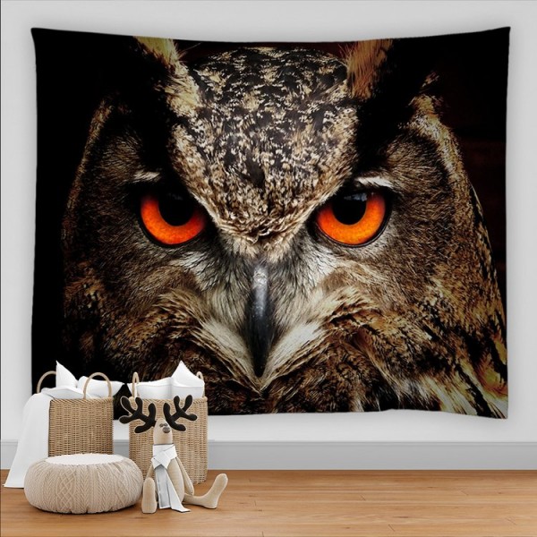 Owl - Printed Tapestry
