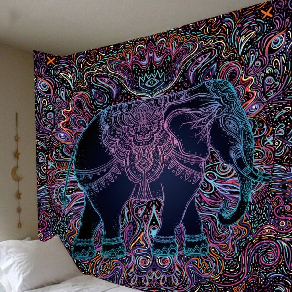 Elephant - Printed Tapestry