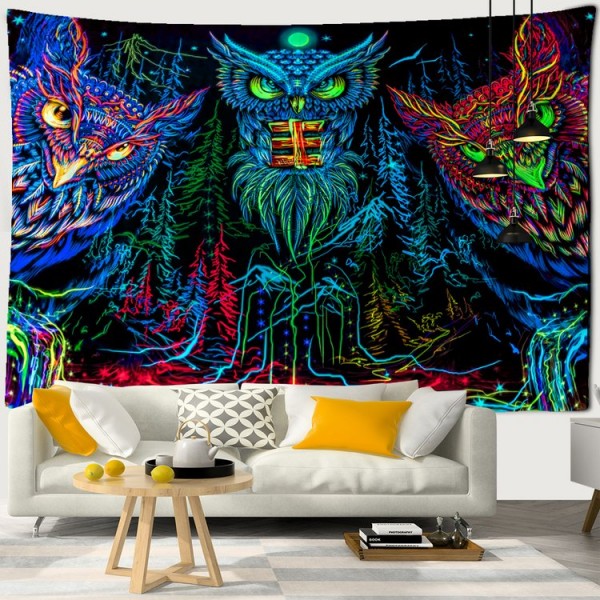 Owl - Printed Tapestry