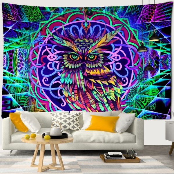 Owl - Printed Tapestry