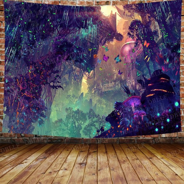 Psychedelic - Printed Tapestry
