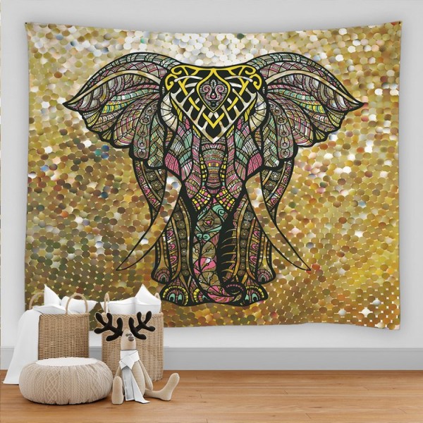 Elephant - Printed Tapestry