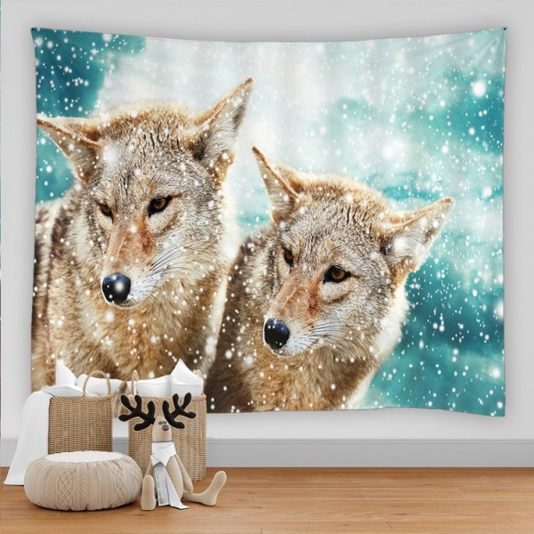 Wolf - Printed Tapestry