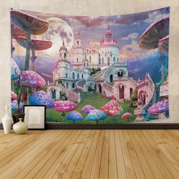 Paradise Castle - Printed Tapestry