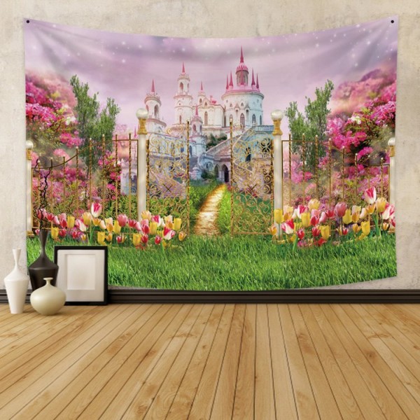 Paradise Castle - Printed Tapestry