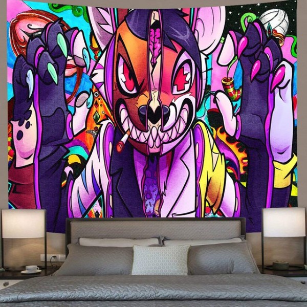 Psychedelic - Printed Tapestry