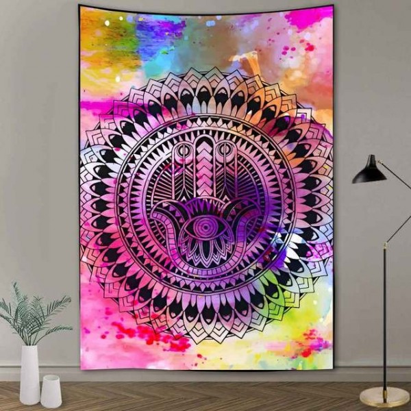 Hamsa Hand - Printed Tapestry