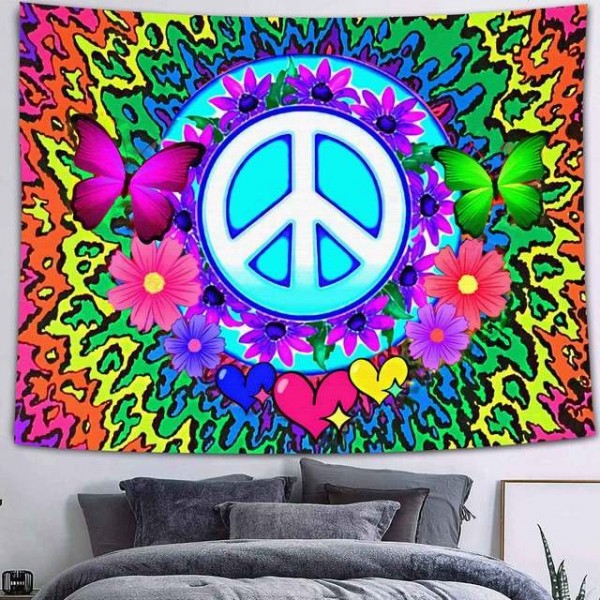 Psychedelic - Printed Tapestry