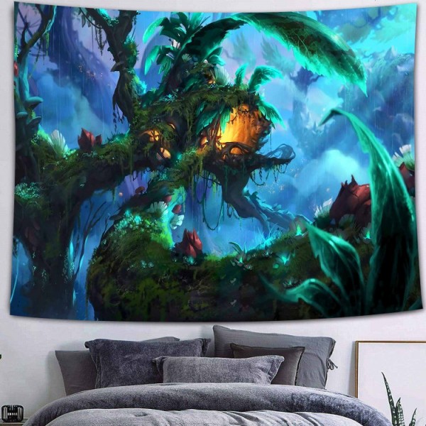 Forest Fairyland - Printed Tapestry