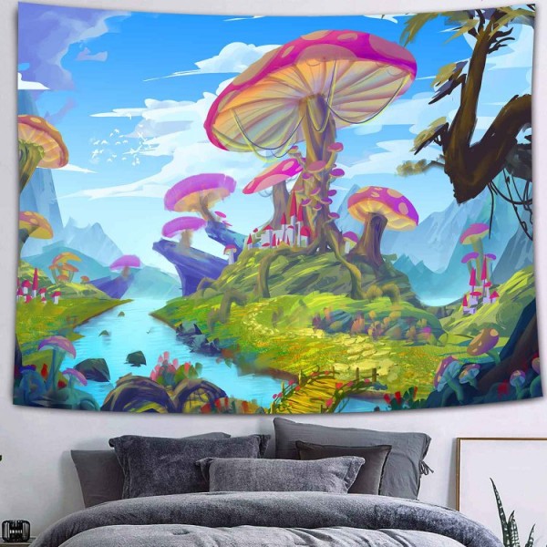 Mushroom - Printed Tapestry