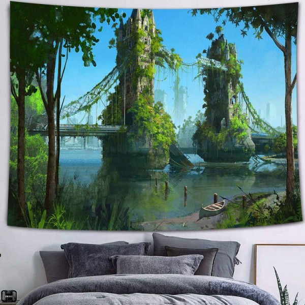 Bridge Fairyland - Printed Tapestry