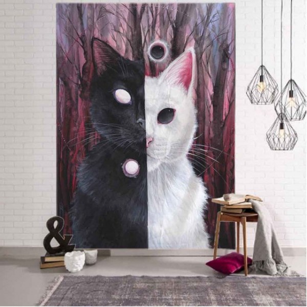Cat - Printed Tapestry
