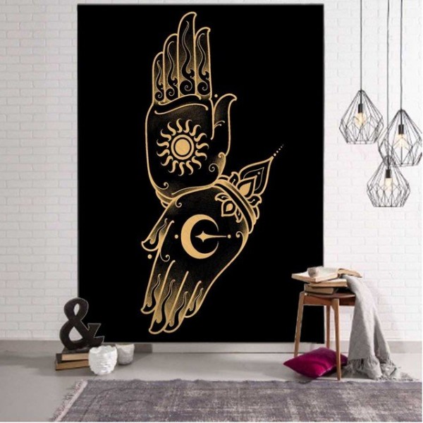 Hamsa Hand - Printed Tapestry