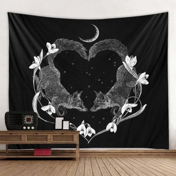Wolf - Printed Tapestry