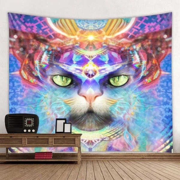 Cat - Printed Tapestry