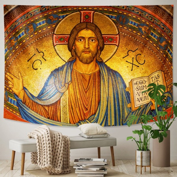Jesus - Printed Tapestry
